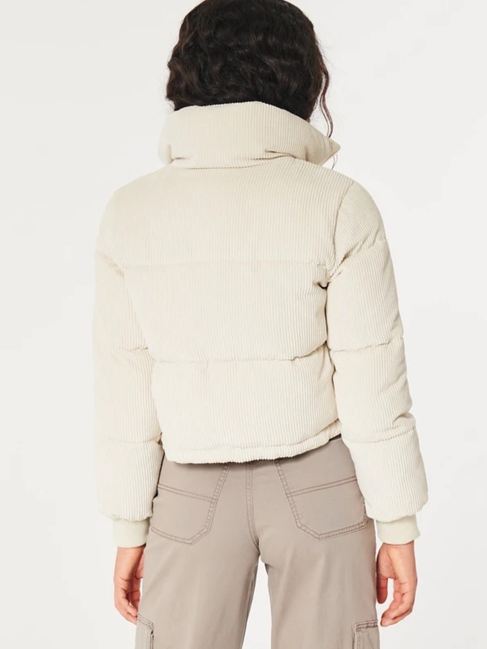 Hollister Corduroy Puffer Jacket